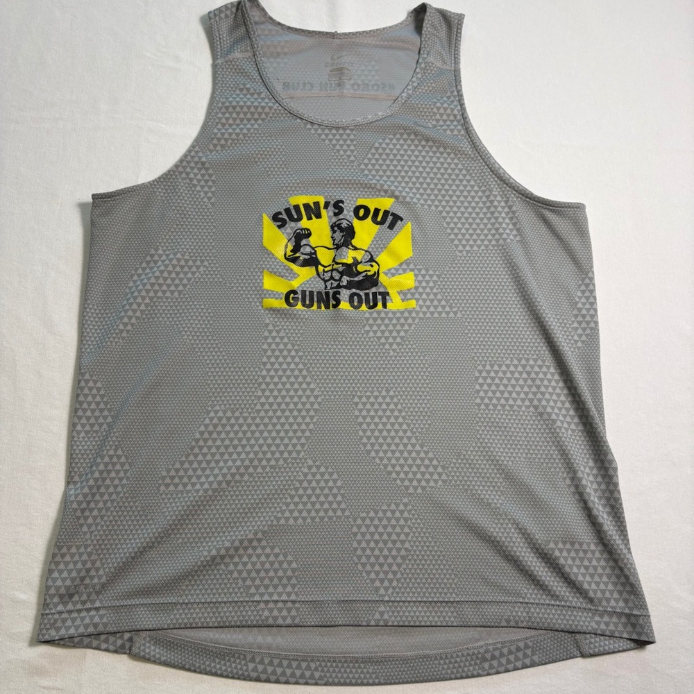 Nike, Miler Running Tank Top, Grey, Large